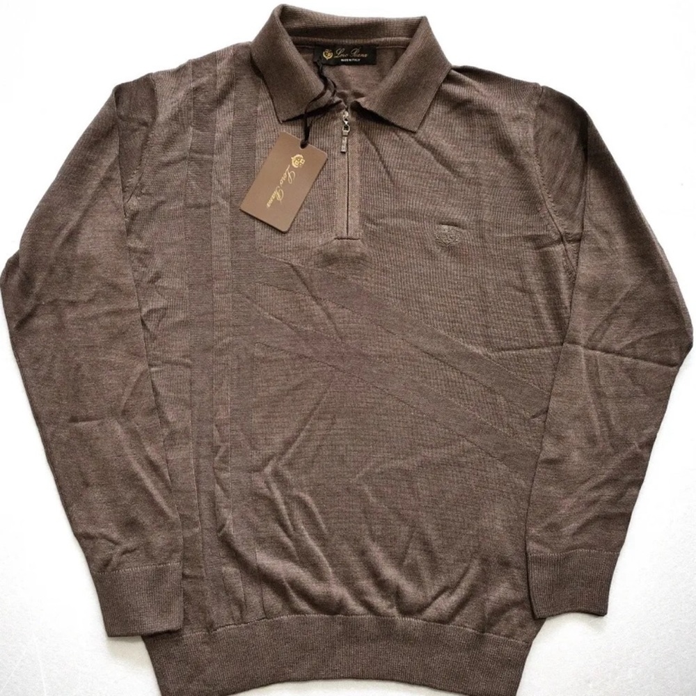 Men’s Loro Piana Quarter Zip